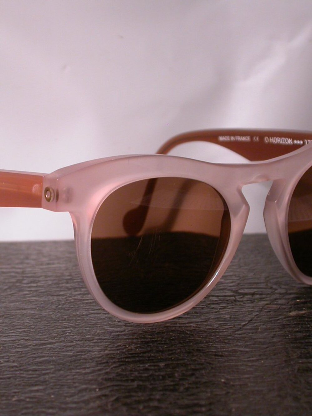Authentic Anne et Valentin Horizon Amber Clear Eyeglasses Made in France RX